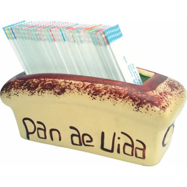Tarjetero Cristiano con 308 Promesas de la Biblia | Pan de Vida | Librería cristiana La Vid