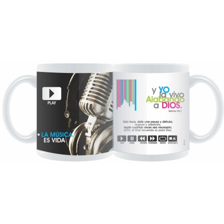 taza cristiana  la vid guadalajara libreria