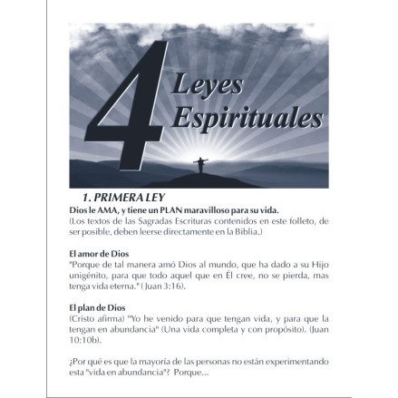 folleto evangelístico, folleto para evangelizar